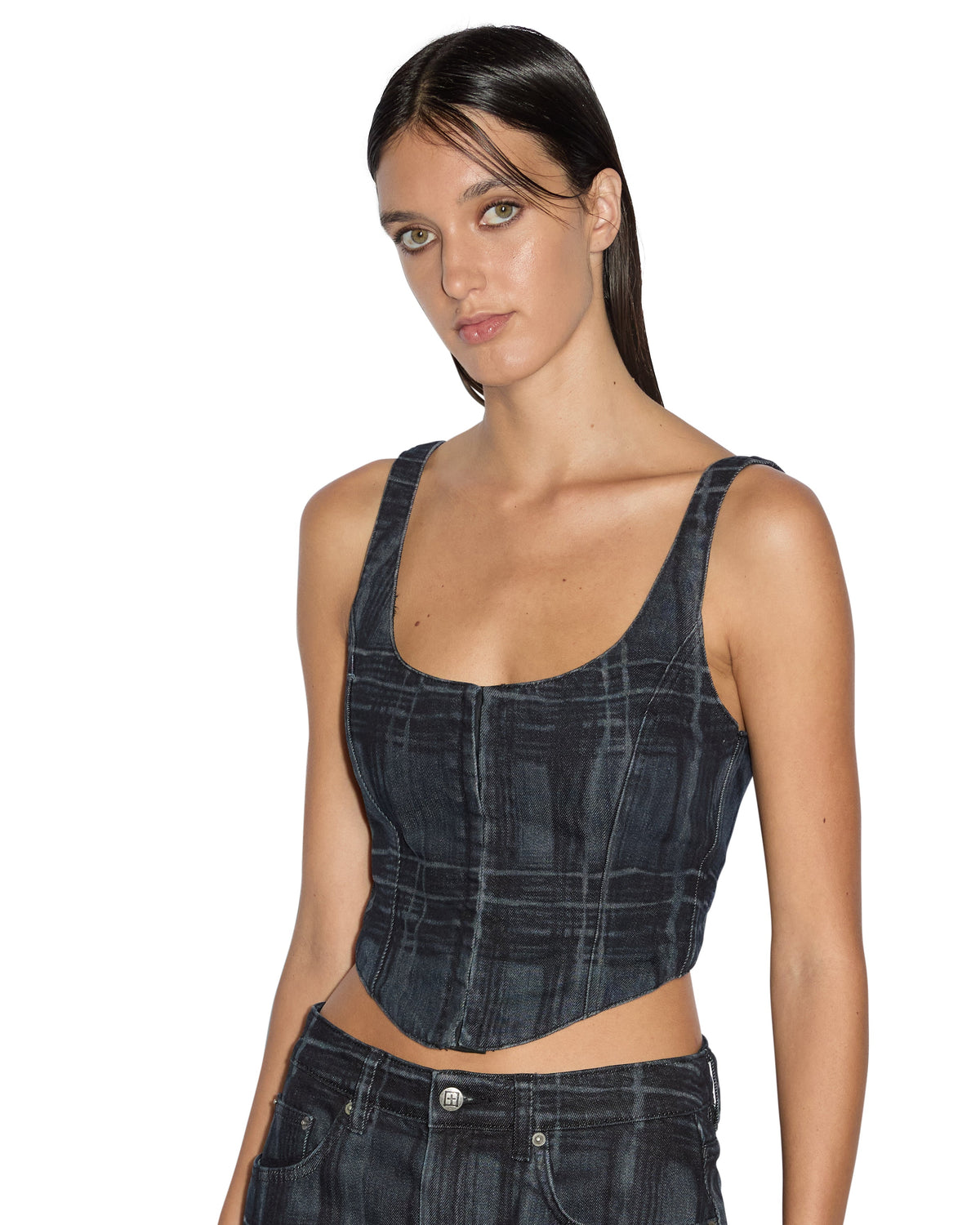 WOMENS GIGI BUSTIER SKOOL FASHION TOPS