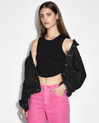 WOMENS SYNDICATE TANK BLACK FASHION TOPS