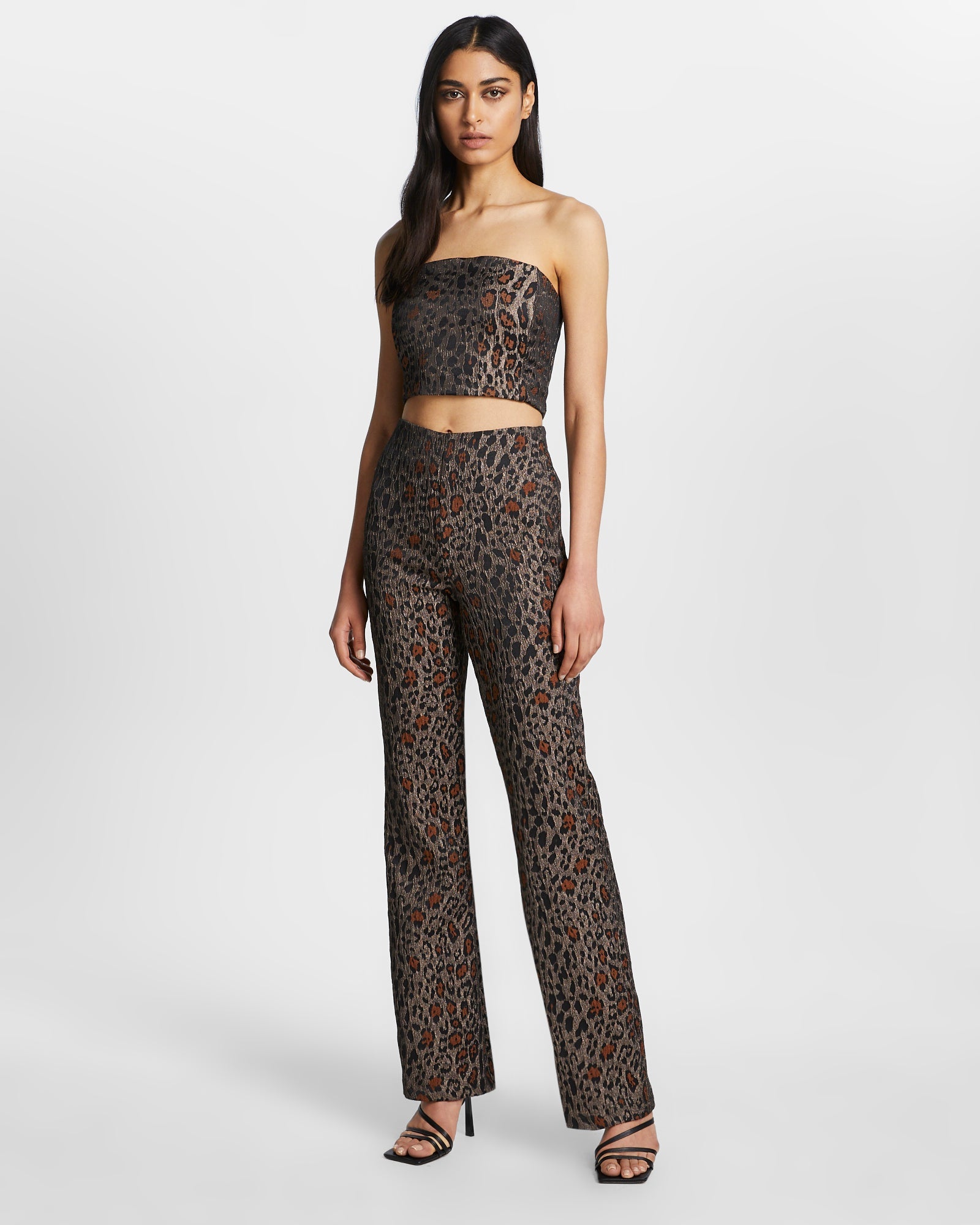 THREE AM PANT LEOPARD
