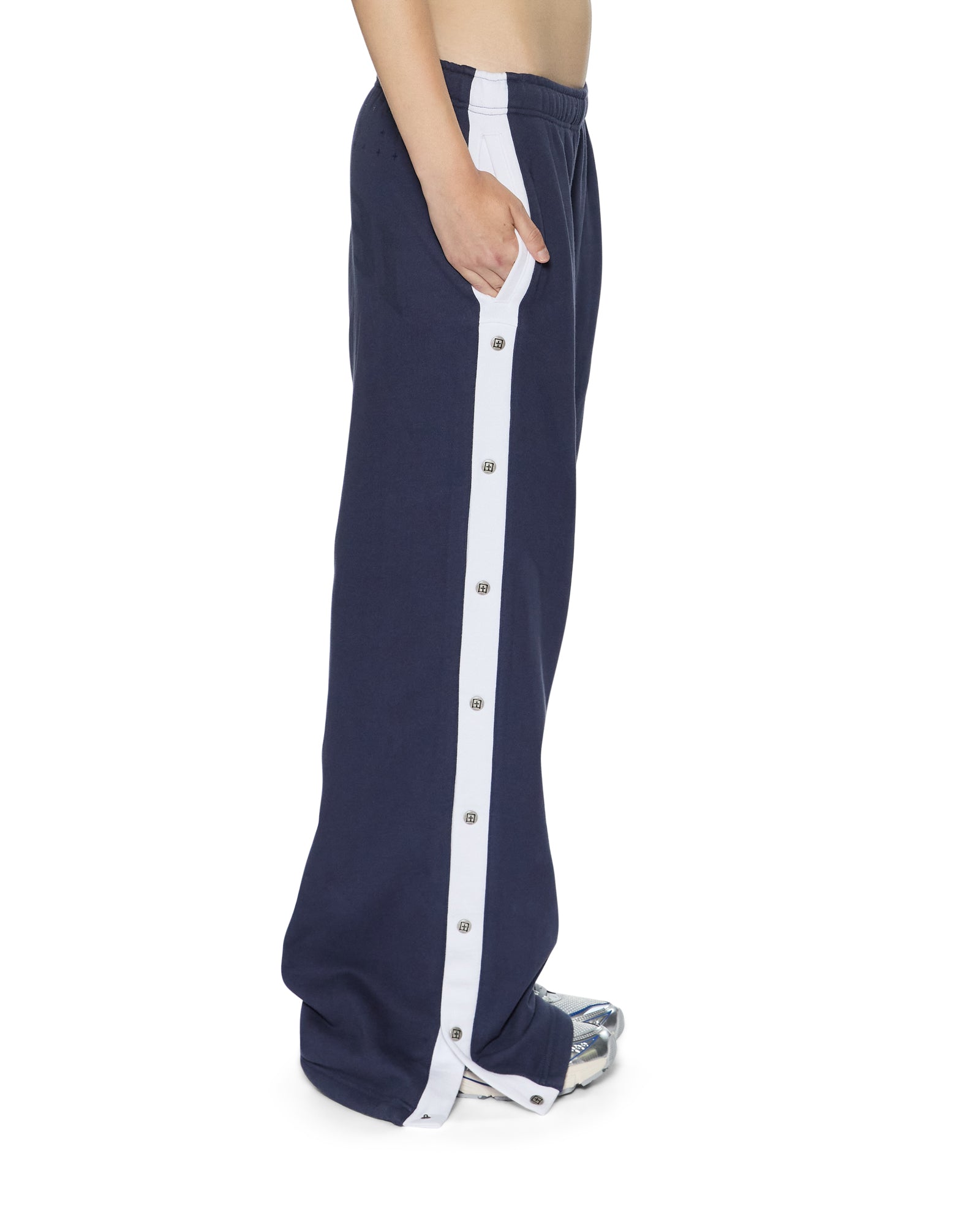 WOMENS  ORIGIN TRAKPANT SPLICED INK STRAIGHT PANTS