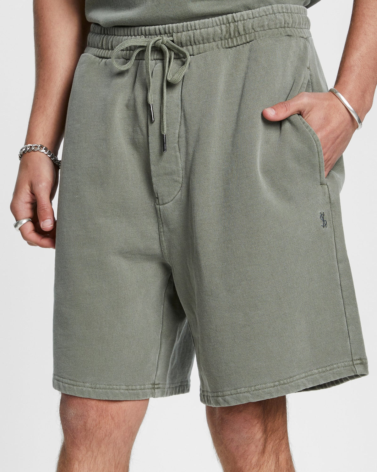 Mens 4 X 4 Trak Short Jungle Slim Walkshorts - Green