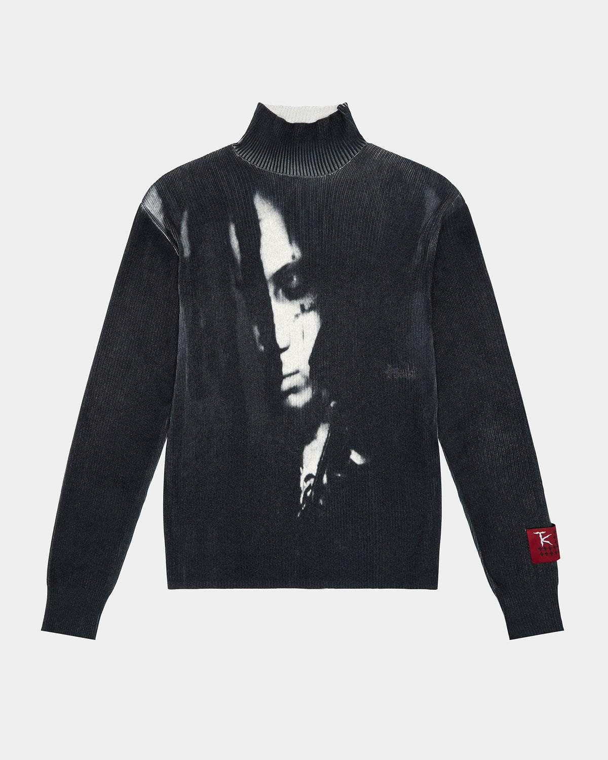MENS TRIPPIE KNIT BLACK KNITWEAR