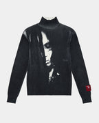 MENS TRIPPIE KNIT BLACK KNITWEAR