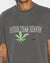 420 LEAF BIGGIE SS TEE CHARCOAL