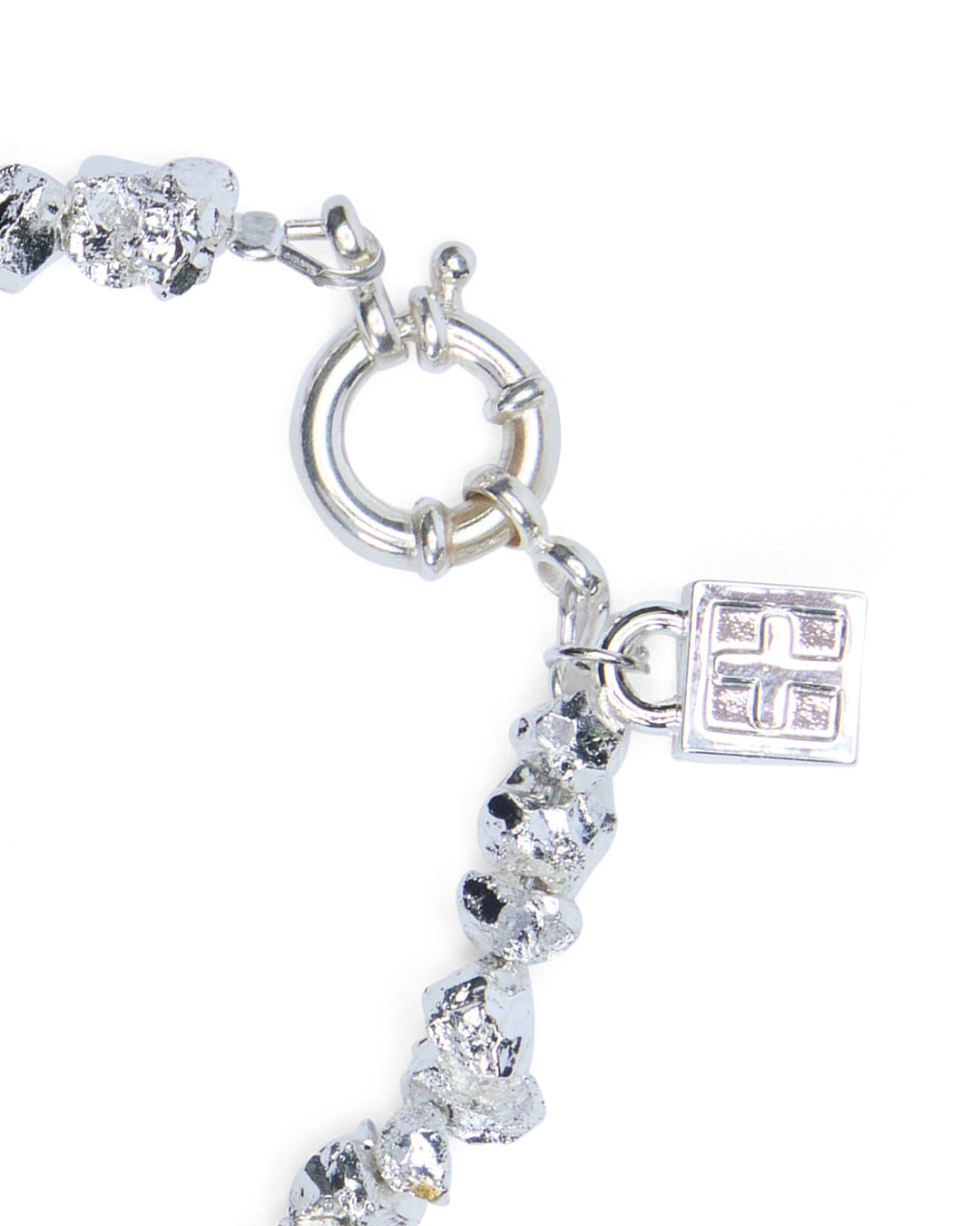  UNCUT SILVER BRACELET JEWELLERY