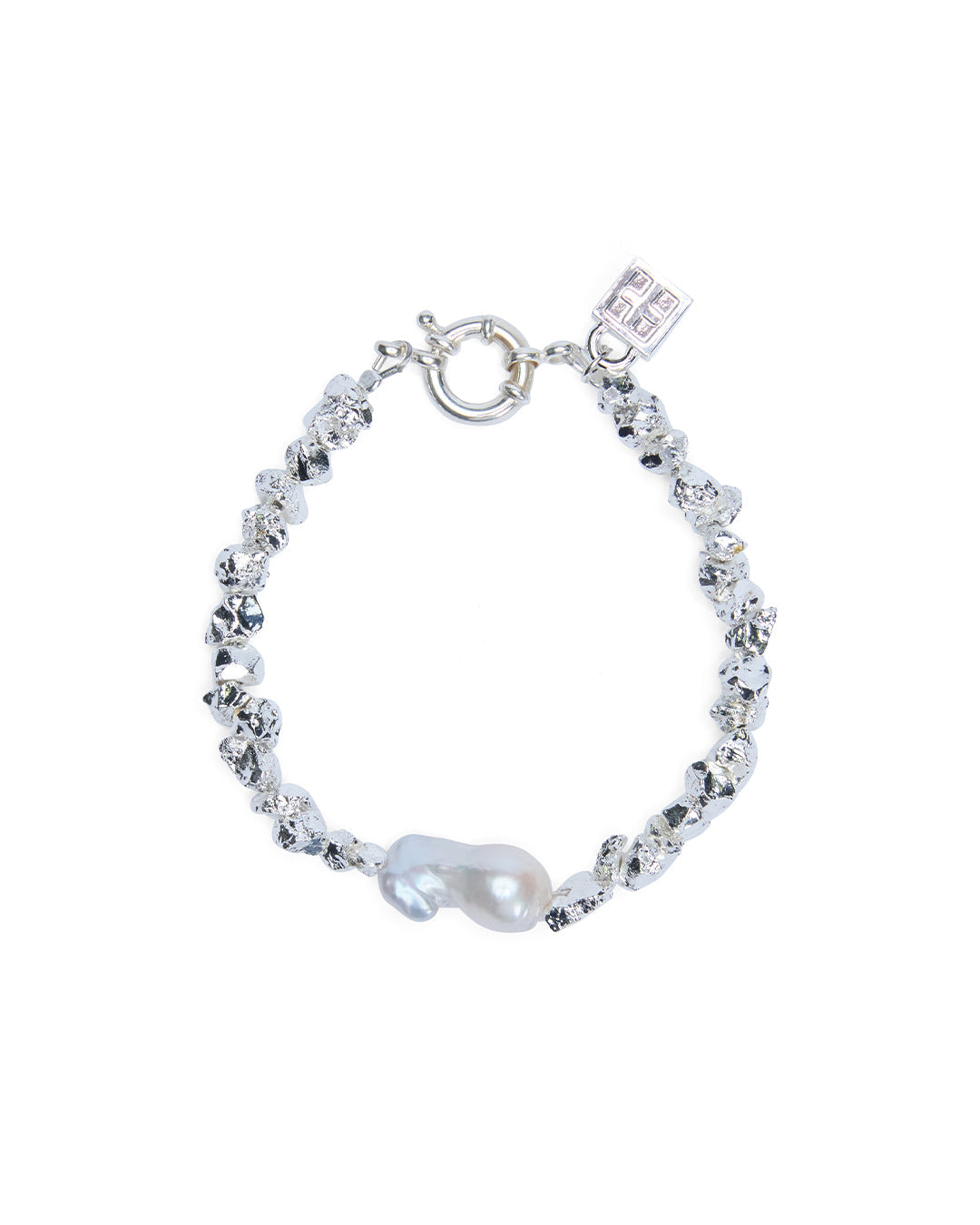  UNCUT SILVER BRACELET JEWELLERY