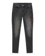 MENS VAN WINKLE BLACK ROKK DENIM JEANS