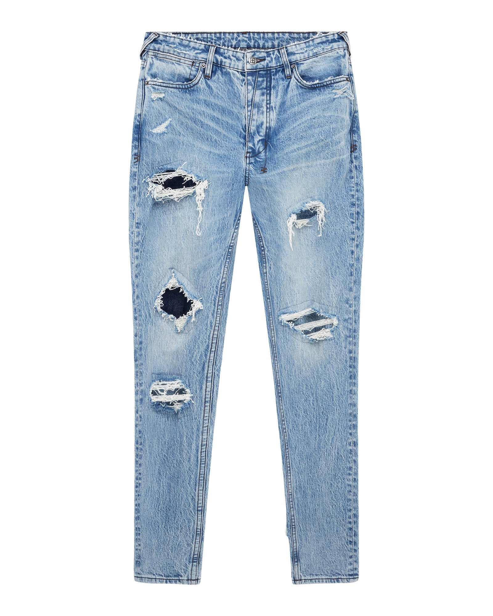 MENS  VAN WINKLE PAINTER REPAIR SKINNY DENIM JEANS