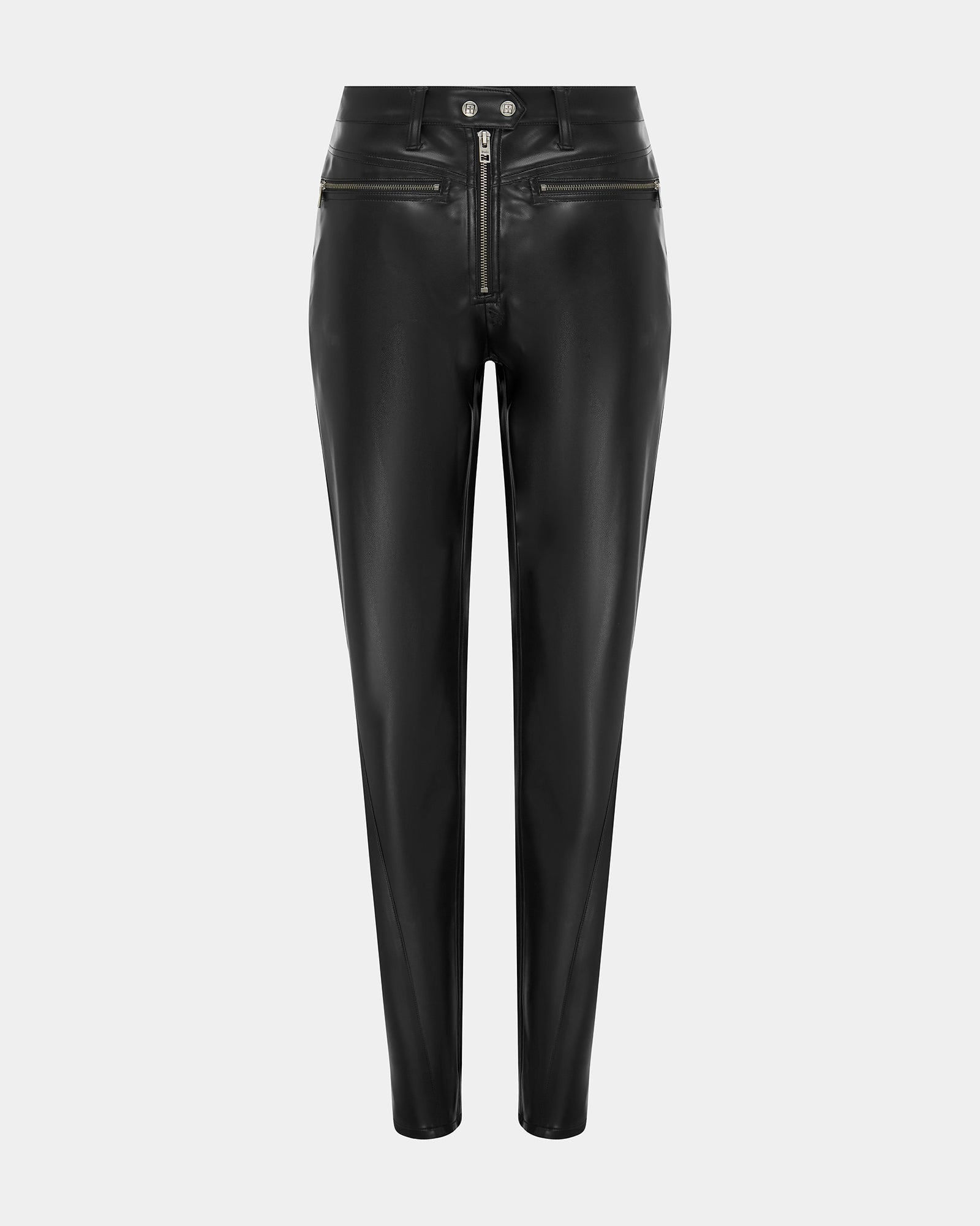 WOMENS  VIVIENNE PANT BLACK SLIM PANTS