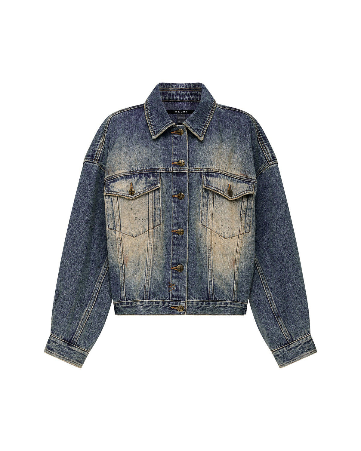 Womens Relax Trucker Jacket Dune Relaxed Jackets - Denim