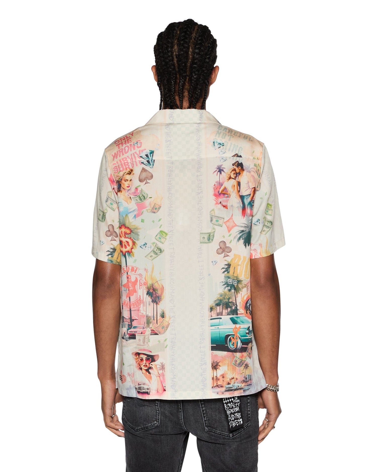 WORLD ORDER RESORT SS SHIRT MULTI