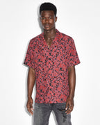 Mens Digi Resort Ss Shirt Multi Regular Shirts - Multi Colour