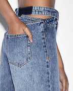 WOMENS STRIDER DETTACHED JEAN HAVEN DENIM JEANS