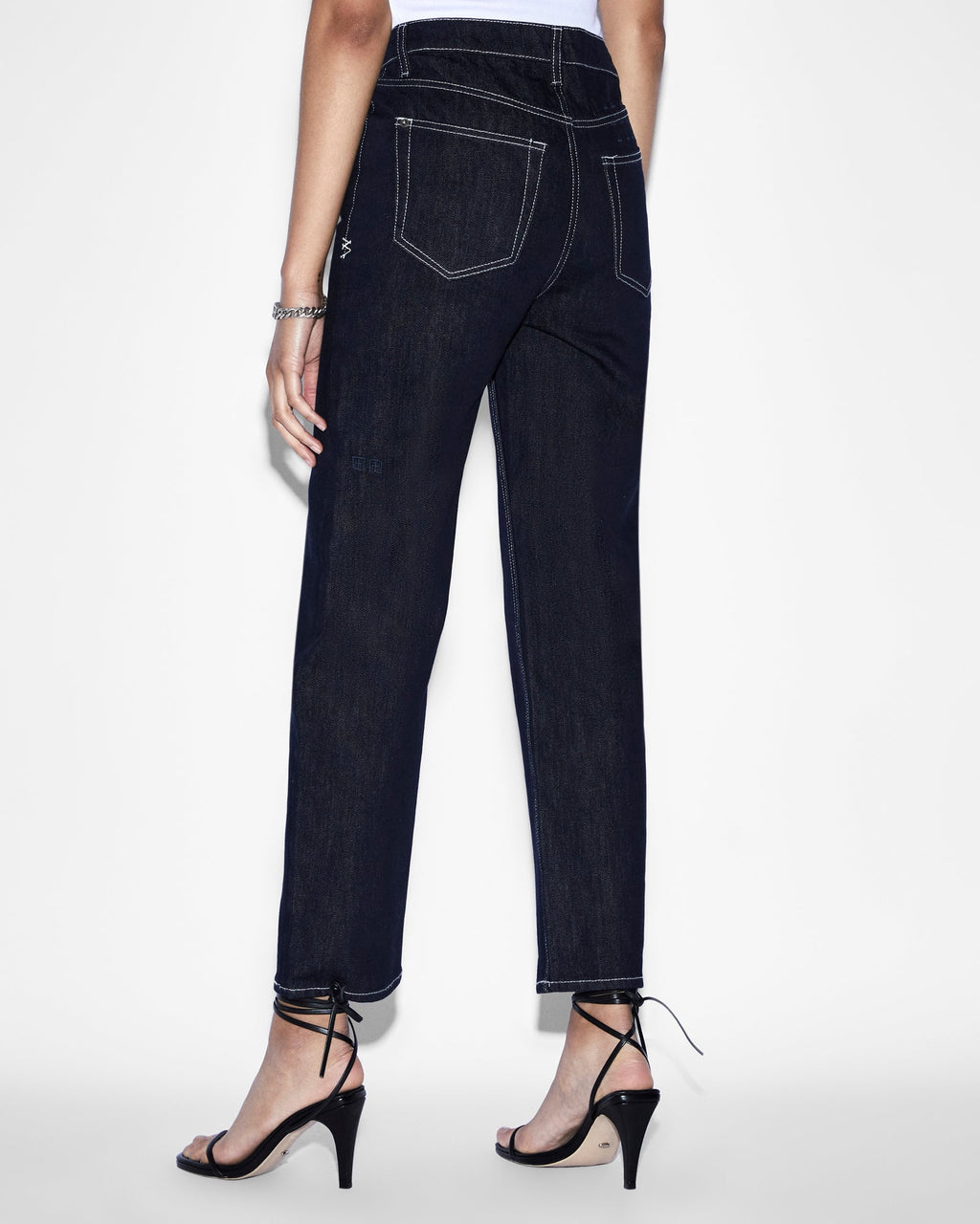 Womens Brooklyn Jean Zenith Straight Denim Jeans - Denim