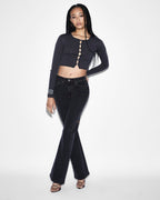 WOMENS TRANSCEND CARDI SILVER FASHION TOPS