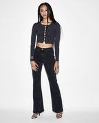 WOMENS TRANSCEND CARDI SILVER FASHION TOPS