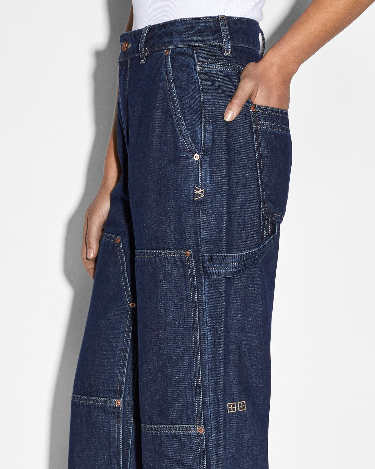 WOMENS PLAYBACK CARPENTER LEGACY DENIM JEANS