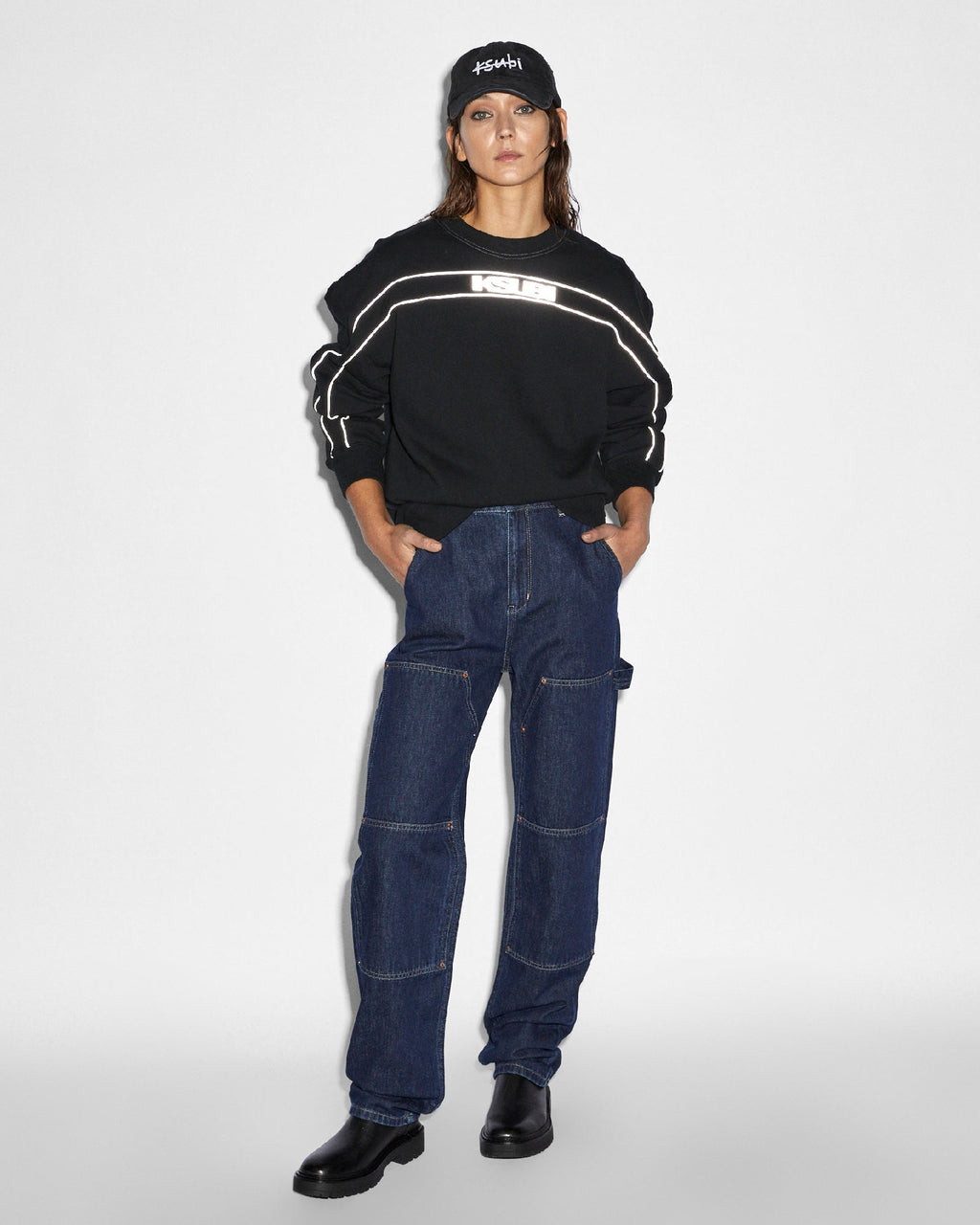 WOMENS PLAYBACK CARPENTER LEGACY DENIM JEANS
