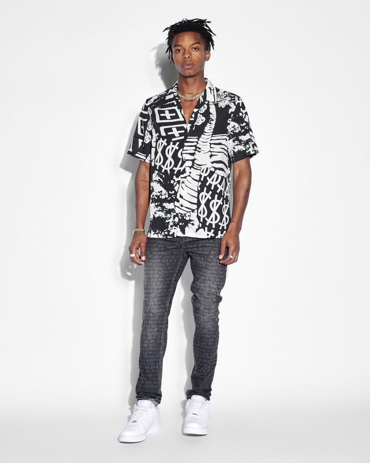 Mens Ikonik Resort Ss Shirt Multi Regular Shirts - Multi Colour