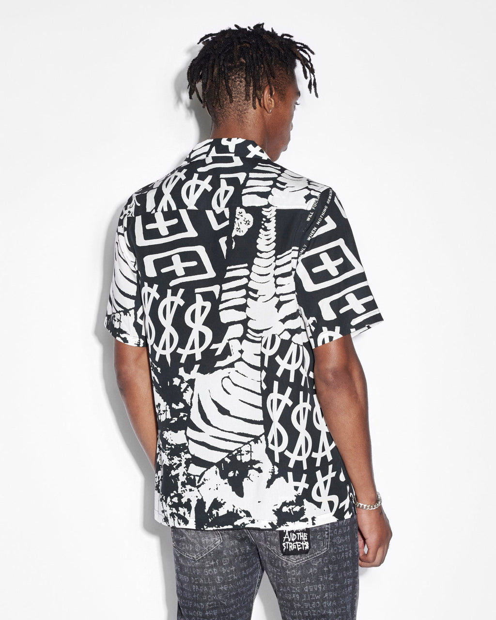 Mens Ikonik Resort Ss Shirt Multi Regular Shirts - Multi Colour