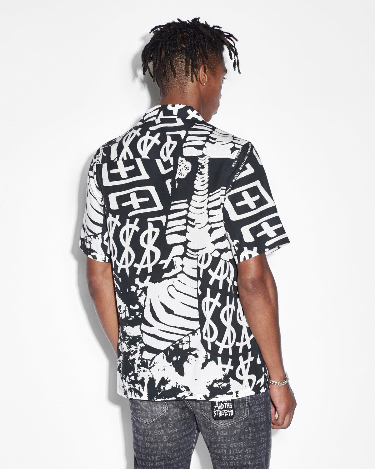 Mens Ikonik Resort Ss Shirt Multi Regular Shirts - Multi Colour
