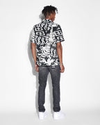 Mens Ikonik Resort Ss Shirt Multi Regular Shirts - Multi Colour