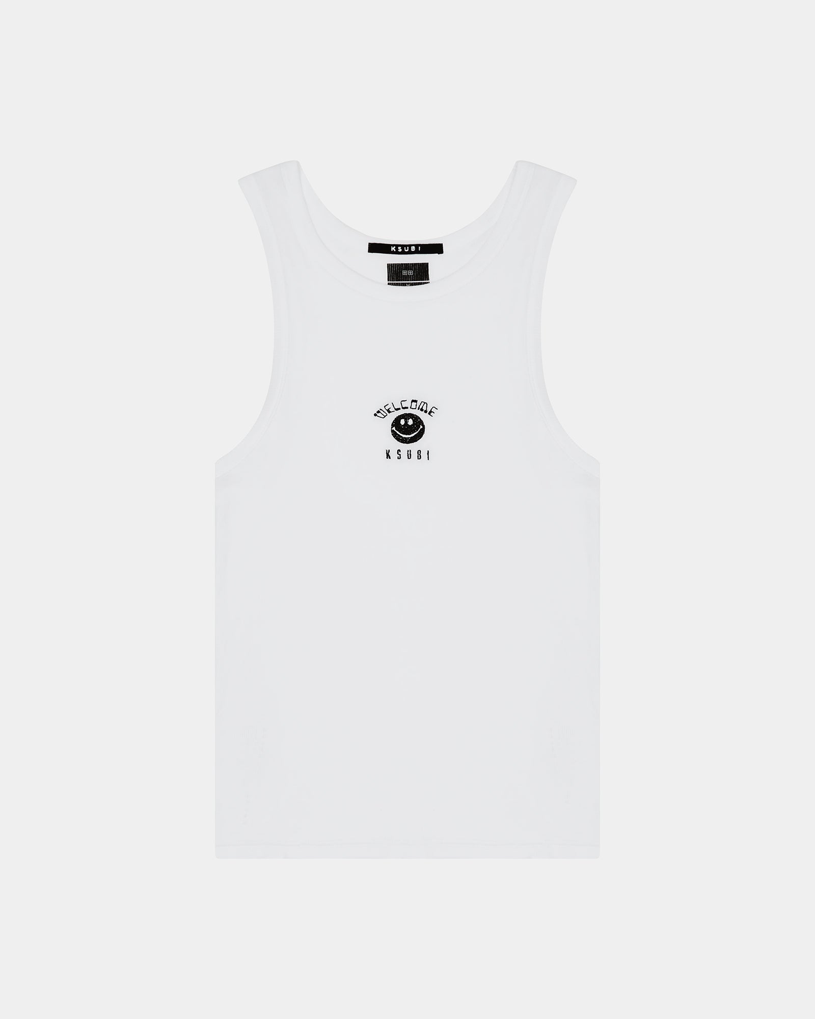 ZINE DEBUT SINGLET WHITE