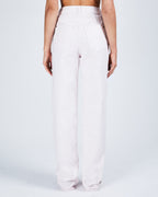 Womens Playback Barely Blush Straight Denim Jeans - Pink